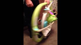 Folding the Fisher Price Space Saver Jumperoo [upl. by Leese]