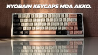 Profile MDA Keycaps  AKKO Olivia Keycaps [upl. by Wales]