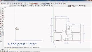 2014 DIBAC FOR SKETCHUP TUTORIAL 001 EXTERIOR WALLS [upl. by Karole]