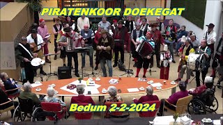 Bedum PIRATENKOOR DOEKEGAT 222024 [upl. by Aicad739]