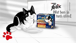 Purina FELIX Sensations Saus Surprise TV Commercial Wekker [upl. by Lynsey]