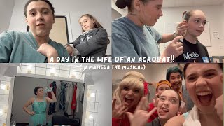 a day in the life of an acrobat in matilda the musical [upl. by Ynnij]