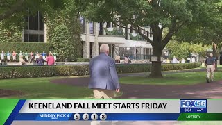 Keeneland Fall Meet kicks off Friday [upl. by Niffirg876]