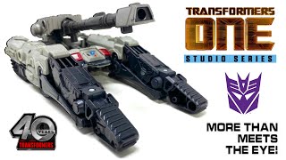 WICKED Transformers Studio Series 114 TF ONE Deluxe Class MEGATRON Review [upl. by Bolanger209]