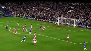 😮unbelievable shot 😮from ESSIEN⚽Chelsea vs Arsenal [upl. by Emalia491]