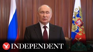 Putin calls on Russians to vote in presidential election Determine the fate of the fatherland [upl. by Cirdek]