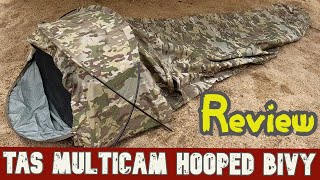 Review  Australian Military TAS Hooped Bivi  Bivy  Bivvy [upl. by Cozmo635]