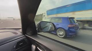 Golf R Stage 2 vs BMW M2 Stage 2 [upl. by Maice]