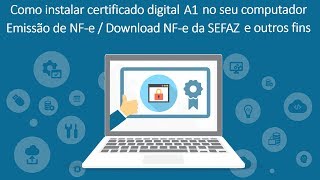 Como Instalar o Certificado Digital A1 no seu computador [upl. by Livesay962]