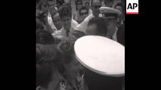 CAN 045 SOVIET COSMONAUT VALENTINA TERESHKOVA ARRIVES TO JAKARTA [upl. by Nylahs74]