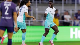 GOAL Temwa Chawinga vs Racing Louisville  Oct 5 2024 [upl. by Aitan]