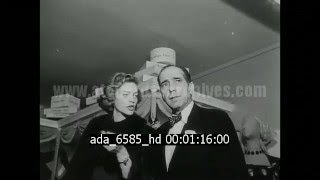 Humphrey Bogart et Lauren Bacall en France [upl. by Akkin429]