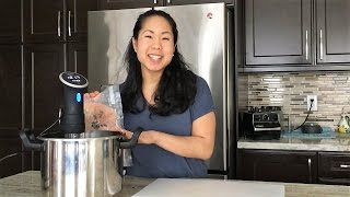 How to sousvide chicken breast using the Anova Immersion circulator [upl. by Metts578]