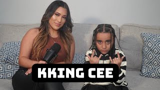 Kking Cee Talks Taking Over the NY Drill Scene at 8 Years Old [upl. by Vidovic756]