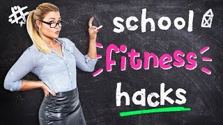 8 BACK TO SCHOOL FITNESS HACKS  Sophia Thiel [upl. by Surovy]