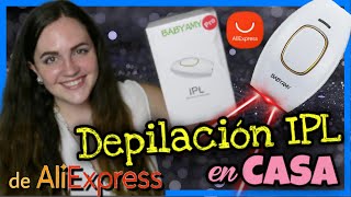 DEPILACIÓN LASER EN CASA  Depiladora IPL de ALIEXPRESS [upl. by Randal]