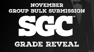 SGC Grading  November Group Bulk Submission Reveal [upl. by Oznohpla409]