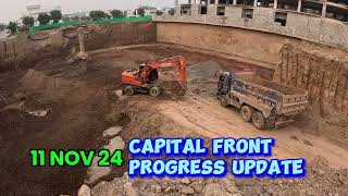 Capital Front work progress 7 November 2024 civilengineering construction [upl. by Yelhs]