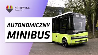 Autonomiczny minibus testowany w Dolinie Trzech Stawów [upl. by Brew321]