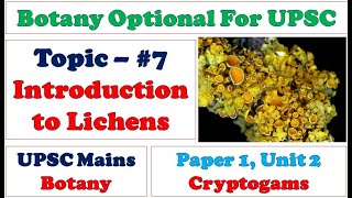 Lichens Thallus Structure Reproduction Types Habitat Rhizinae Symbiotic Association Mutualism [upl. by Drageruaeb]