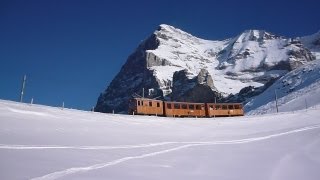 Gletscherwunder Jungfraubahn  Eine Legende wird hundert Jahre alt [upl. by Calabresi]