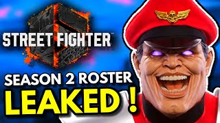 Street Fighter 6  Entire Season 2 DLC Roster LEAKED [upl. by Imat]