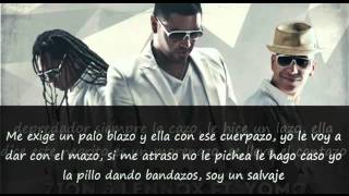 Zion amp Lennox ft Yomo  Cantazo Letra ★ REGGAETON 2012 ★ [upl. by Nauqel]