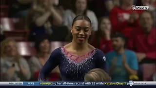 Margzetta Frazier UCLA 2019 Vault Pac12 Championships 98 [upl. by Aggy]