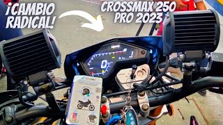 Nueva Vento Crossmax 250 Pro 2023😱💯  Nuevos Accesorios 🔥  Todo Lo que Tiene Su Tablero🤯 [upl. by Aliek]