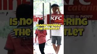 KFC VS A BEGGAR food shorts [upl. by Iahk]