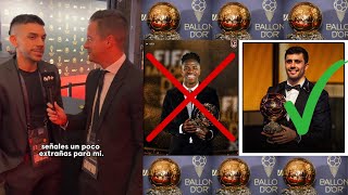 DjMaRiiO PENSABA QUE VINICIUS IBA A GANAR EL BALÓN DE ORO [upl. by Florette]