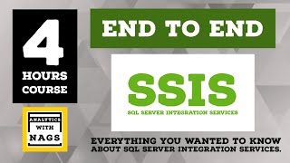 4 HOURS  SSIS Complete Tutorial   End to End  Full Course  SQL Server Integration Services [upl. by Domonic]