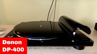 Denon DP400 HiFi Plattenspieler KurztestPreviewUnboxing [upl. by Nuahsyar]