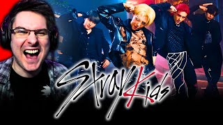 NON KPOP FAN REACTS TO STRAY KIDS FOR THE FIRST TIME SClass Gods Menu Thunderous amp MORE [upl. by Ahsiet]