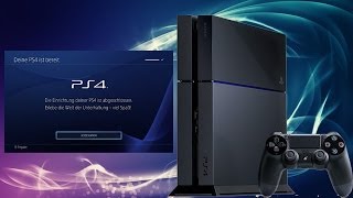 PS4  Schritt für Schritt 01  Erste Einstellungen bei Inbetriebnahme [upl. by Yelkrab]