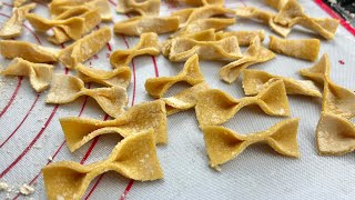 Homemade CHICKPEA PASTA  1 Ingredient ONLY  NO EGGS  NO GLUTEN  NO DAIRY [upl. by Viki]