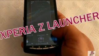 Xperia Play ICS Express Rom With New Xperia Z Launcher [upl. by Hagan235]