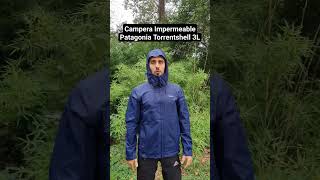 ¿Buscas una buena campera impermeable Patagonia Torrentshell 3L montañismo nieve trekking [upl. by Skantze297]