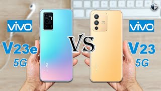 VIVO V23e 5G vs VIVO V23 5G  Full Specs Comparison [upl. by Ralyat]