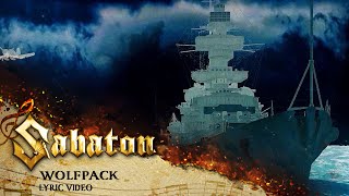 SABATON  Wolfpack Official Lyric Video [upl. by Nussbaum]