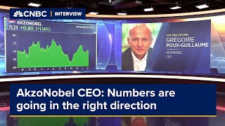 AkzoNobel CEO Numbers are going in the right direction [upl. by Aerbua760]