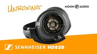 Sennheiser HD 820 Headphones Unboxing  Moon Audio [upl. by Tsiuqram14]