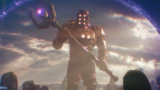 Celestial Destroys an Entire Planet Scene  Guardians Of The Galaxy 2014 Movie Clip HD [upl. by Ahtrim387]