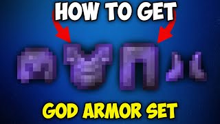 How to Get God Armor Set in Minecraft 121 [upl. by Cordeelia]