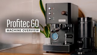 Profitec GO Espresso Machine Overview [upl. by Bradlee]