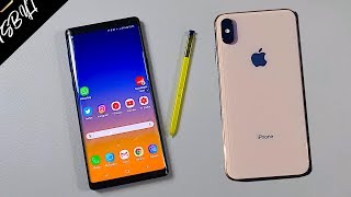 Samsung Note 9 vs iPhone Xs Max  Why ONLY iPhone Is Worth it [upl. by Wallas]