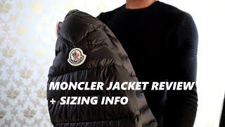 Moncler Daniel Jacket Review and Moncler Sizing Info [upl. by Enilreug]