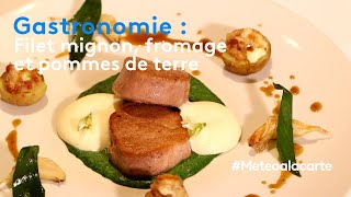 Gastronomie  filet mignon fromage et pommes de terre [upl. by Fronniah]