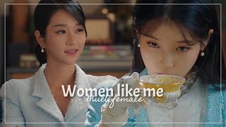 Woman like me  Kdrama multifemale FMV [upl. by Ahcatan]