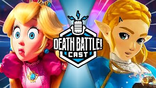 Peach VS Zelda Mario VS Zelda  DEATH BATTLE Cast [upl. by Clarence318]